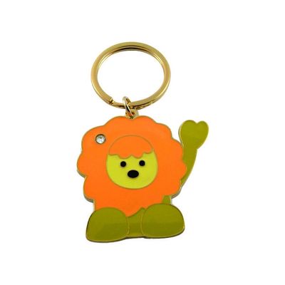 comprare Catena di chiavi per animali in metallo venditore promozionale Cartoon Cartoon Key Ring su misura fabbricazione online