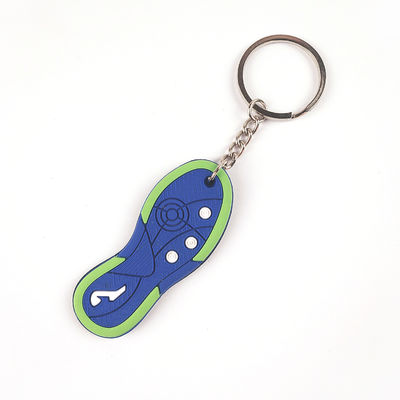 comprare OEM Customized 3D PVC Rubber Keychain Portachiavi con logo a due lati per promozioni di marketing regalo fabbricazione online