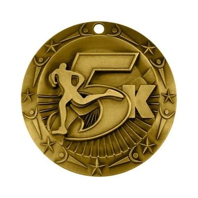 comprare 3 pollici medaglie di corsa personalizzate 5k Corrente sfida Finisher Stock Awards fabbricazione online