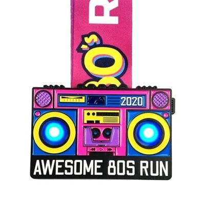 comprare Medaglie di premio personalizzate a LED lampeggianti per la gara di maratona fabbricazione online