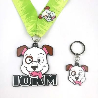 comprare Eventi per cani Corsa di corsa a 10 Km Cartone animato Medaglia personalizzata Lega di zinco Altamente resistente fabbricazione online