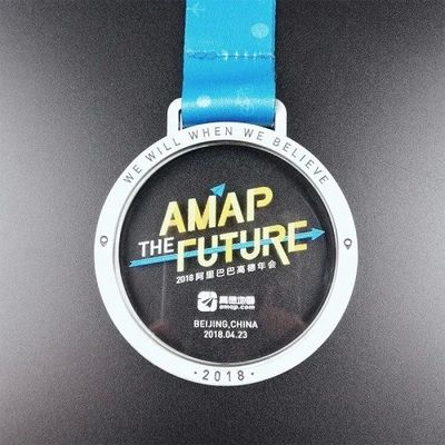 comprare Durable Fun Run Medaglie acriliche personalizzate / Belle e scintillanti medaglie acriliche fabbricazione online