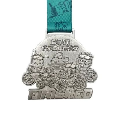 comprare Medaglia di ciclismo per la fusione di zinco con sabbia a striscio fabbricazione online