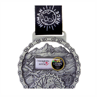 comprare Medaglia di ciclismo e premi per la sfida di squadra di ciclismo fabbricazione online
