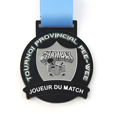 comprare Custom Hockey Awards Medaglia universale per gli eventi di palla sul ghiaccio fabbricazione online