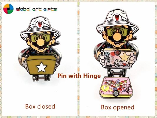 comprare Super Mario Cartoon Adventurer Unico Pignone a Cerniera fabbricazione online