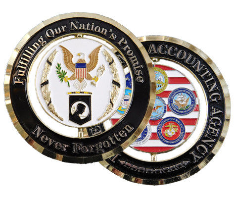 comprare Moneta di sfida militare soffice smaltata Moneta commemorativa su misura fabbricazione online