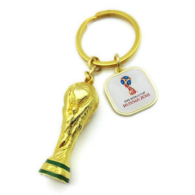 comprare Portachiavi della Coppa del Mondo FIFA Corsa di calcio Portachiavi promozionali fabbricazione online