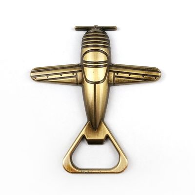 comprare Disegno metallico Apri bottiglie per aerei a fusione a stiro per lo stile a fusione a stiro e i colori metallici nel design fabbricazione online