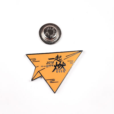 comprare Emblema di pin di smalto magnetico monocolore metallo e elemento di pin di lapel fabbricazione online