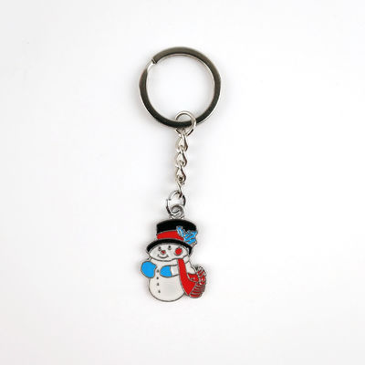 comprare Portachiavi di smalto morbido a tema natalizio accessori festivi per le vacanze fabbricazione online
