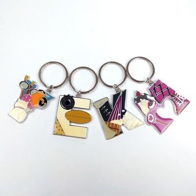 comprare Anello a chiave a caratteri personalizzati di lega metallica fabbricazione online