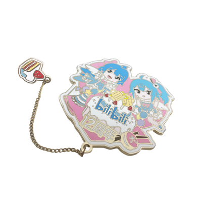 comprare Personal Soft Enamel Branding Lapel Pin per il regalo aziendale e il riconoscimento dei dipendenti fabbricazione online