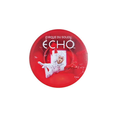 comprare Custom CIRQUE DU SOLEIL ECHO Metallic Fridge Magnet – A Dazzling Tribute to Acrobatic Artistry fabbricazione online