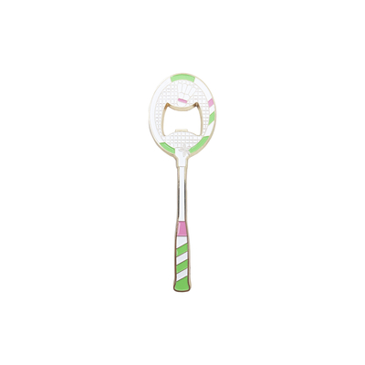 comprare Custom Metal Badminton-Shaped Fridge Magnet with Bottle Opener fabbricazione online