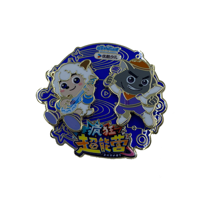 comprare Chinese Cartoon IP Collaboration Pin – A Playful Fusion of Culture and Creativity fabbricazione online