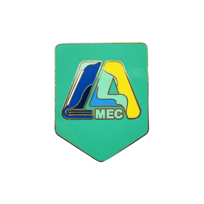 comprare Shiny Gold Imitation Hard Enamel Badge – A Luxurious Symbol of Achievement fabbricazione online
