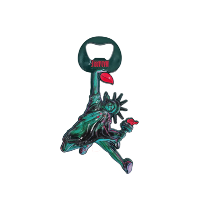 comprare 134*73*7mm Zinc Alloy Color Spraying Bottle Opener fabbricazione online