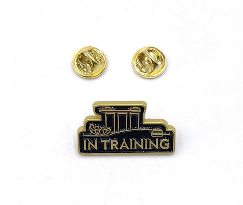 comprare Double Butterfly Clap Black Enamel Badge con scatola di plastica unica l'aggiunta perfetta alla tua collezione di spilli di lapel fabbricazione online