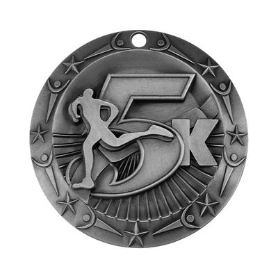 3 pollici 5K Running Challenge Finisher Stock Awards